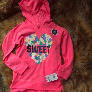 Toddler girls pink tunic sweet 4t